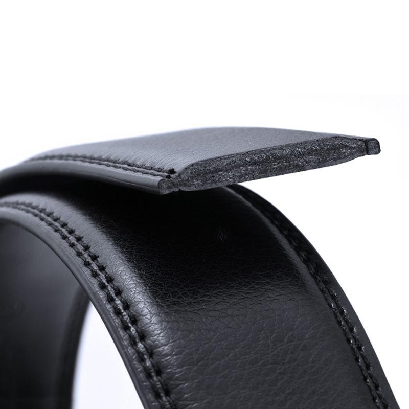 Men's Automatic Buckle Belt 14-pattern Men's Business Leather Belt Strips