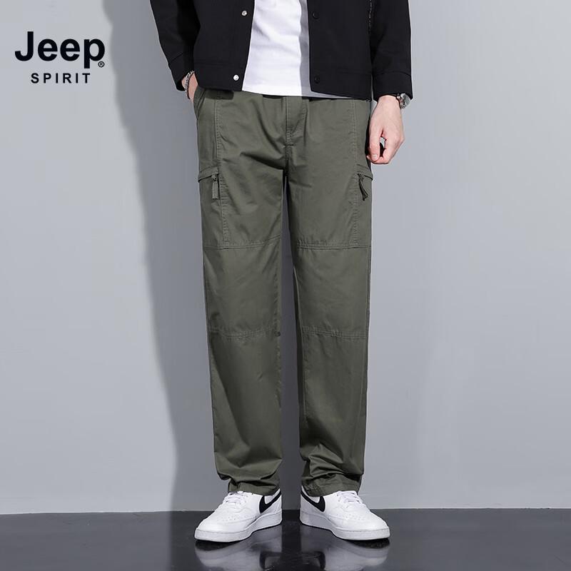 JEEP SPIRIT Men's Casual Outdoor Cargo Pants