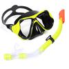 Large vision mask, tempered glass diving goggles set.