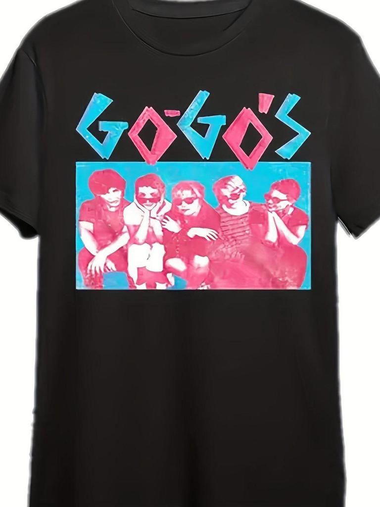 Funny Men'S Short Sleeve Graphic T-Shirt Collection in Black - Gos Girl T-Shirt 11706