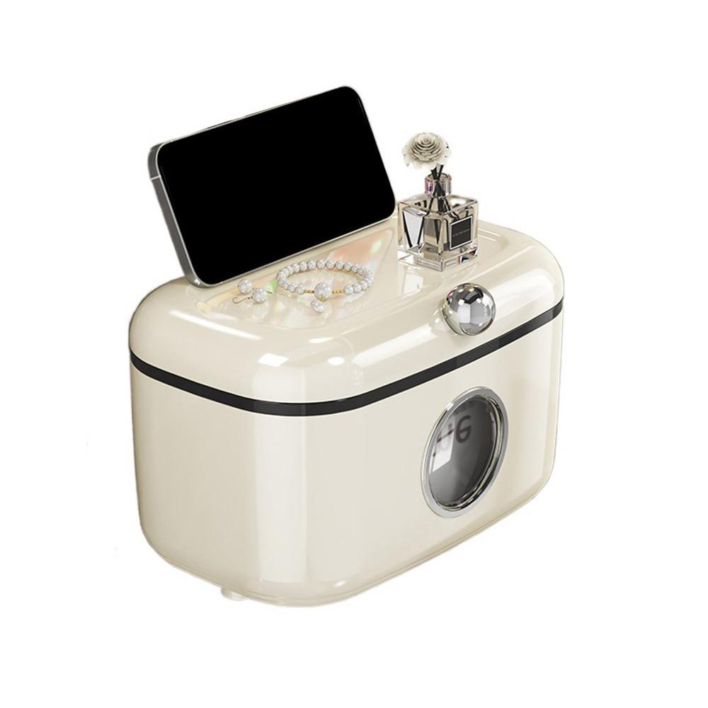 

Кремового цвета пластиковый органайзер для бумажных полотенец, коробка для салфеток в стиле легкой роскоши для дома бежевый