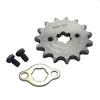 15T Tooth 428 ID 17mm /20mm Front Engine Sprocket For Motorcycle Dirt Bike ATV Quad Buggy