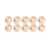 5 Bag Wood Beads Round Necklace HandMade Accessories 22mm/25mm/30mm