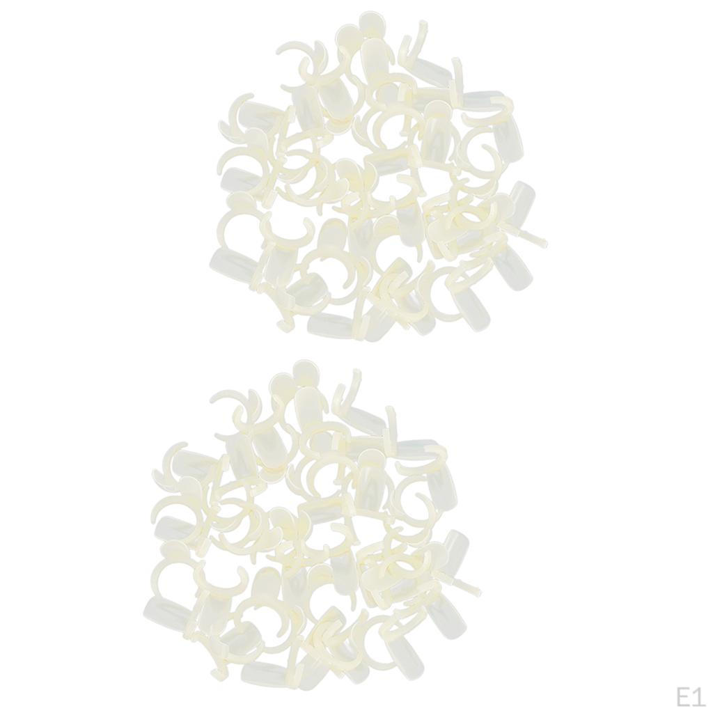 200 Pieces Natural Color Display for False Art Tips Tool