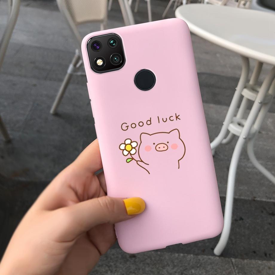 Cases For Redmi 9C Case Xiaomi Redmi 9C NFC Phone Cover Soft Phone Case Shockproof Bumper Redmi9c 9 C Xiomi Silicoen SOFT Coque