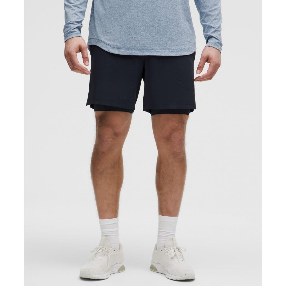 

Lululemon License To Train Lined Short 7 Updated True Navy XXL