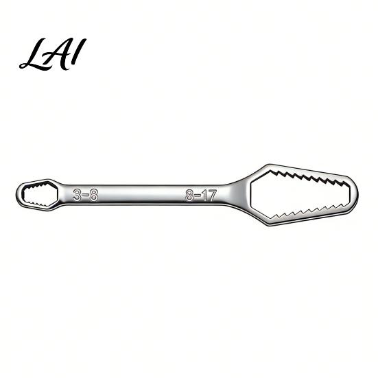 Bicycle Maintenance Tool Universal Double Ended Wrench Automotive Plumbing 8-22mm Self-Tightening Adjustable J