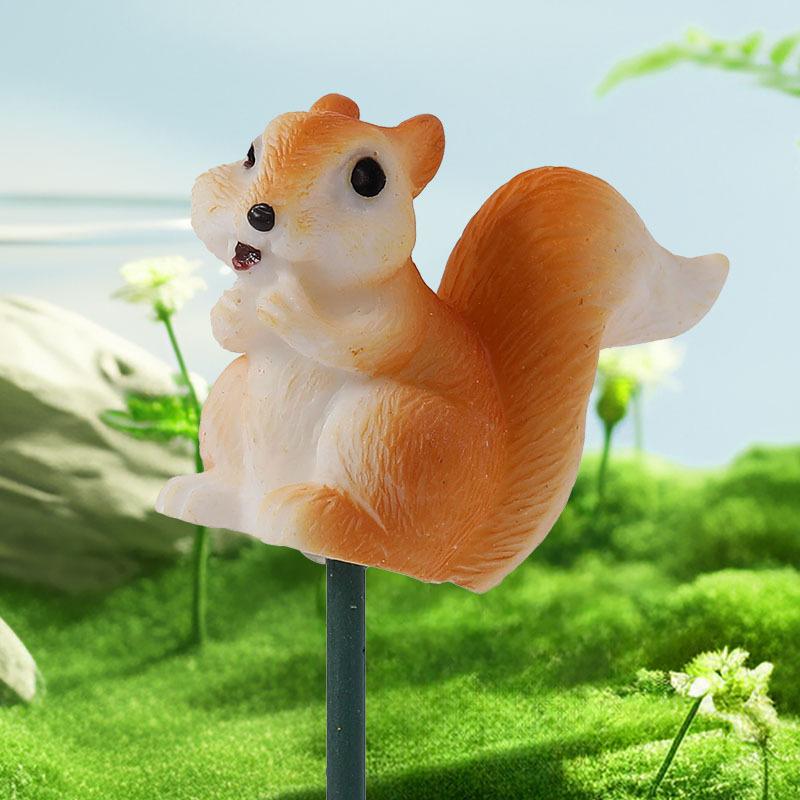 Gartenbauharz-Ornamente, Mikrolandschaften, Sukkulentenpflanzen-Zubehör, Tierserie, Dekorationen, Blumentöpfe und Blumenarrangements