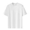 Unisex Round Neck Short Sleeve Loose Fit T-Shirt Cotton Solid Heavyweight Top