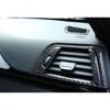 For BMW 3 4 Series GT 13- Real Carbon Fiber Console L&R Air Outlet Vent Trim