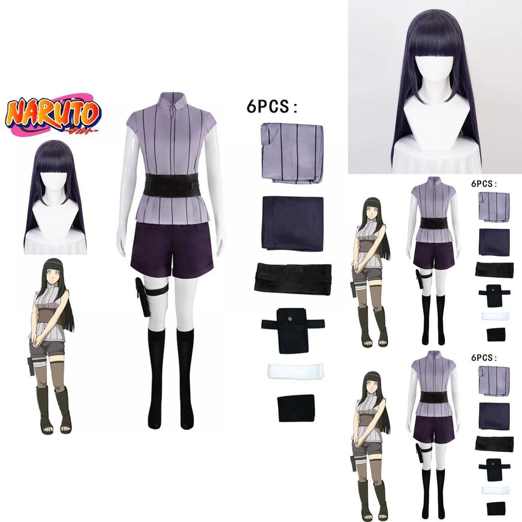 Naruto Hyuga Hinata Cosplay Kostüm Halloween Outfit Karneval Set Geschenk