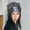 Y2K Leopard Print Hair Scarf Soft Wrap Punk Bandana Turban Accessories Triangular Headscarf  Ladies