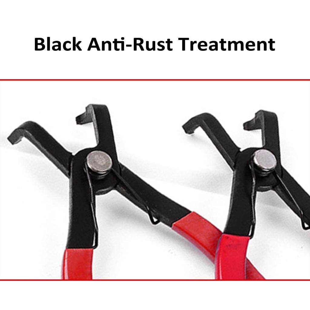 Push Pin Remover Tool, 80-Degree Angled Push Pin Pliers for Retainer & Anchor Removal Replacement