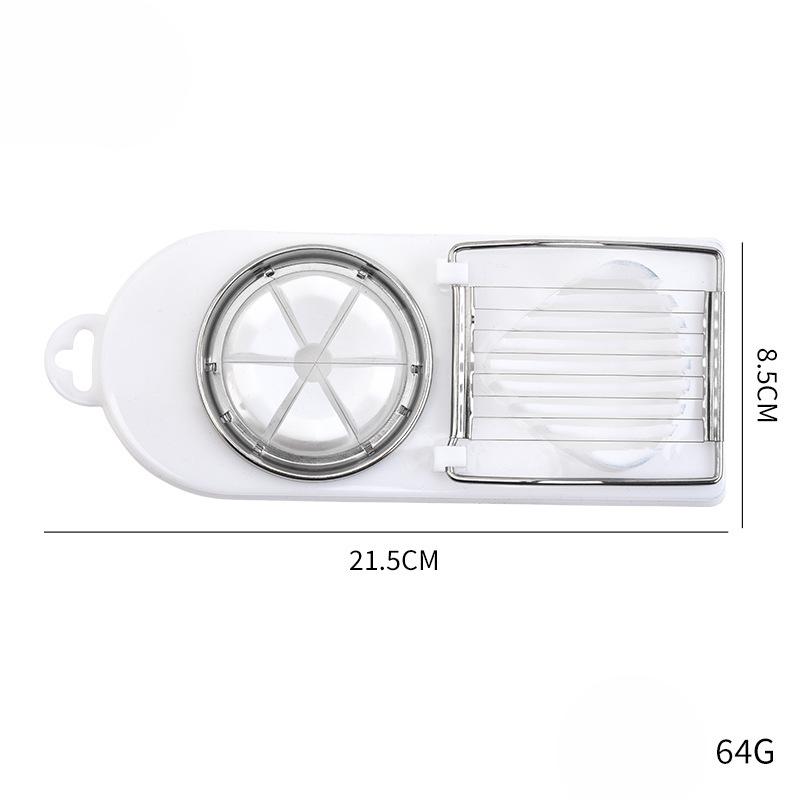 Household Multi-Functional Egg Cutter To Cut Preserved Eggs, Egg Cutting Artifact, Two-In-One Cutter, Songhua Egg Splitter, Slicing