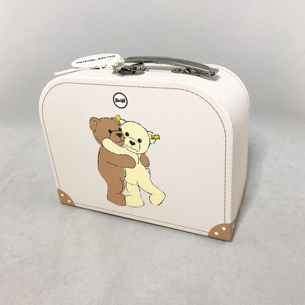Steiff Teddy Bear Stuffed Toy Teddy Bearr Exclusive Suitcase 08Mila Teddy Bear In Suitcase [item]