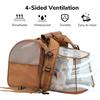 Expandable Breathable Cat Backpack Carrier - Portable Large Space Capsule for Pets
