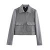 European and American Style, New Women's Clothing, Fashionable, Casual, Versatile 6-color Tweed Jacket