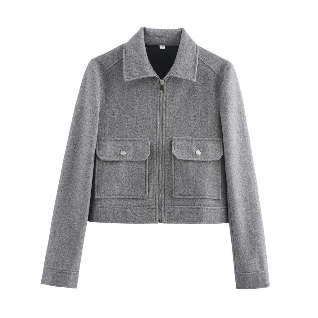 European and American Style, New Women's Clothing, Fashionable, Casual, Versatile 6-color Tweed Jacket