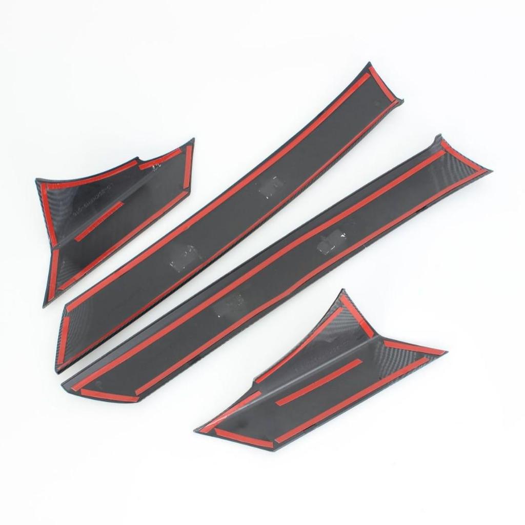 Compatible with 25 Haval H9 Models: A-pillar Trim Window Decals for Exterior Modification