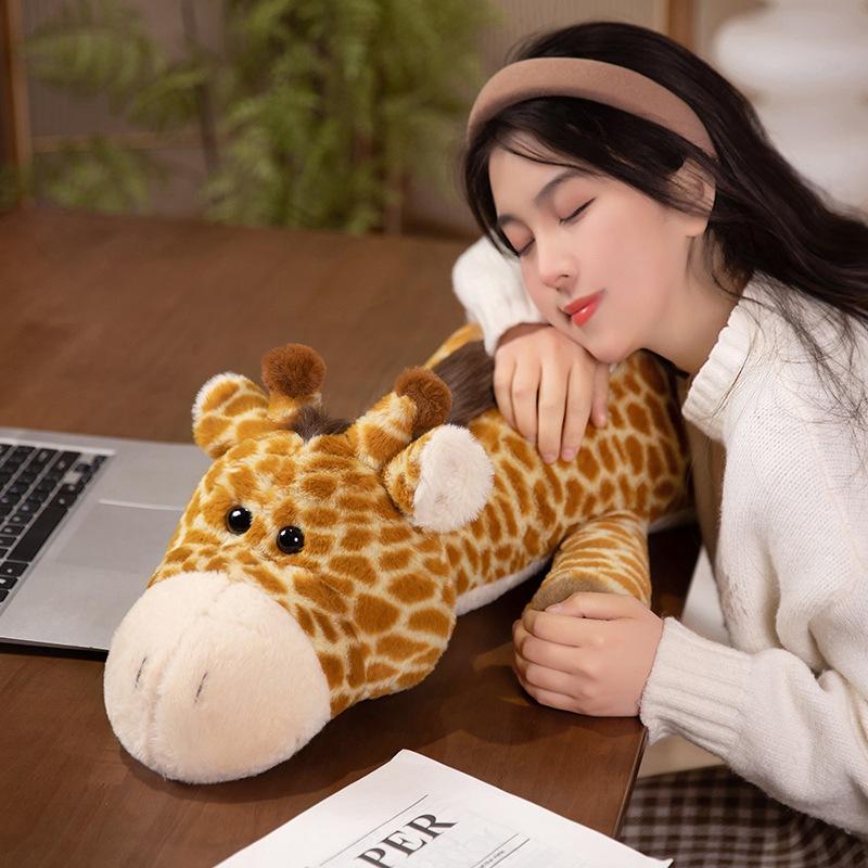 Cute Soft Deer Doll Plush Toy Giraffe Sika Deer Doll Children'S Company Soothing Doll