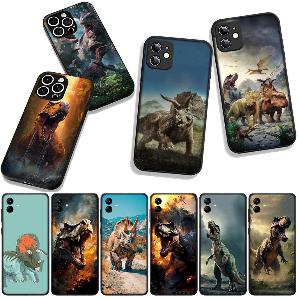 Cover for Apple iPhone 17 16 11 Pro XS Max XR 6 7 8 Plus + 16E SE 2020 2022 Air 5 Coque Phone Case Poster Dinosaur