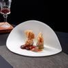 Kreativní nepravidelný keramický talíř na večeři, restaurace, dezertní talíř, svačinový talíř, talíře na těstoviny, sushi talíř, kreativní speciální nádobí