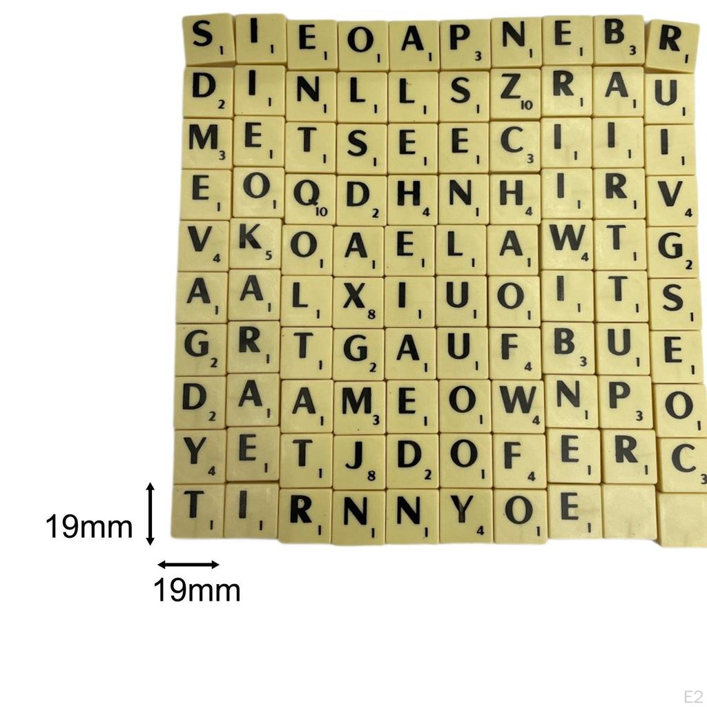 Spelling Letters Tiles,Learning Toy, Educational Toy Letter Board Games Crossword Game for