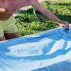 Striped Cotton Turkish Sports Bath Towel With Tassels Travel Gym Camping Sauna Beach Pool Blanket Absorbent Easy Care