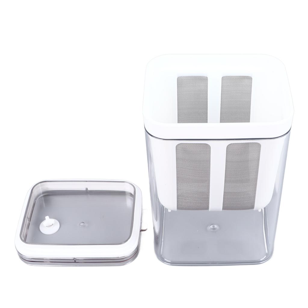 Greek Yogurt Filter Strainer AS PET Stainless Steel Large Capacity Whey Separation Tool Cheese