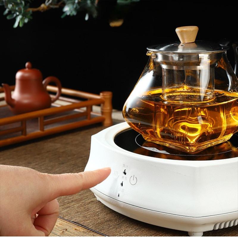 Small Household Electric Ceramic Stove Mini Silent Electric Tea Stove High-temperature Resistant Mocha Pot Heating Stove