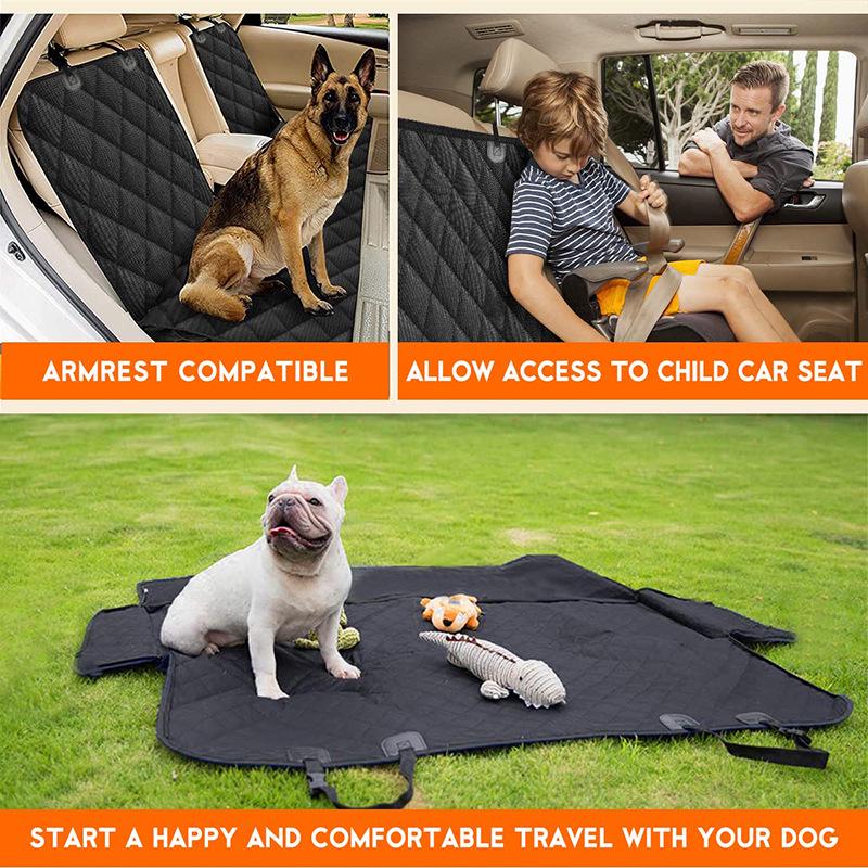 Waterproof Dog Car Seat Cushion – Dirt-Resistant Pet Mat for Car Back Seats