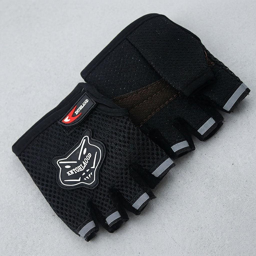 

Breathable Half Finger Motorcycle Gloves Anti-Fall Palm Protection Riding Gloves Men Women Safety Work Gloves