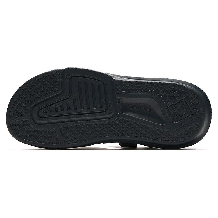 Anta Comfortable Versatile Beach Sandals Men Sandals Black 112438502-3