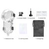 For Insta360 X5 PULUZ 60m Waterproof Sealed Diving Case (Transparent)