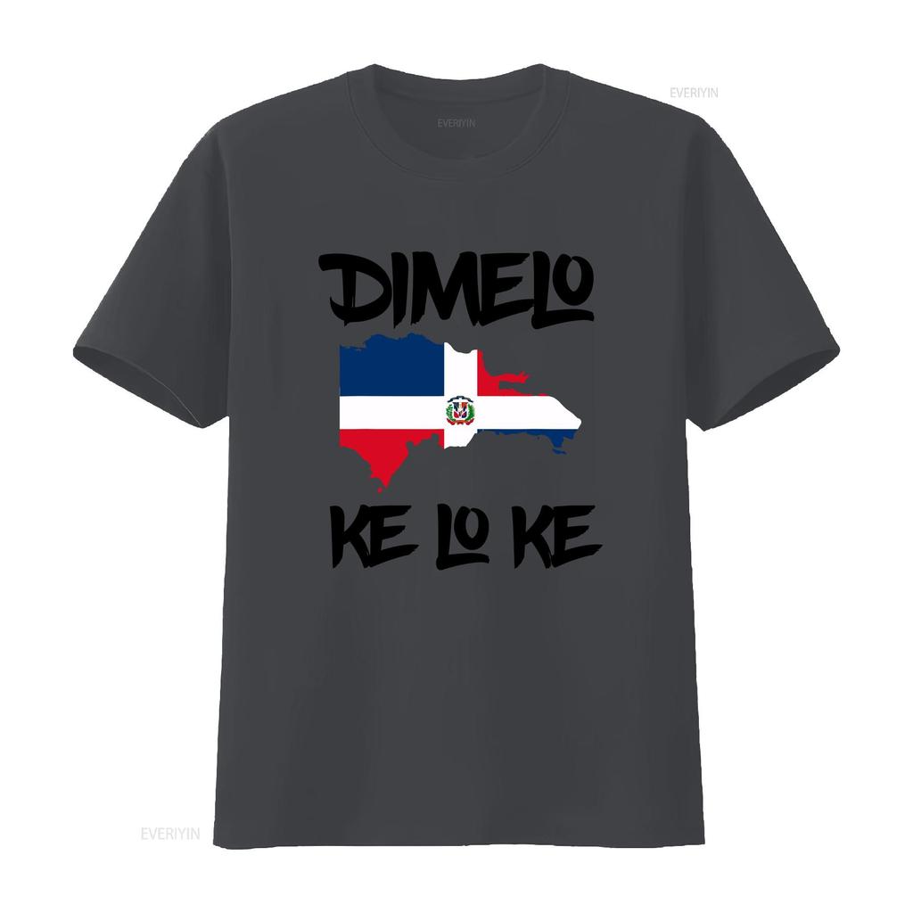Dimelo Ke Lo Dominican Republic shirt for men Woman kids T vintage Washed Comfortable Top For Everyday Wear Breathable