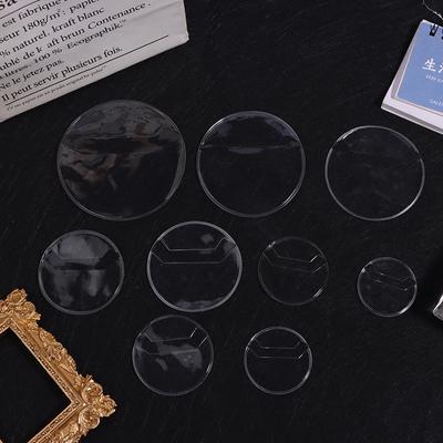 5ks Pin Case Badge Protector Transparentní pouzdro pro doplňky dekorace odznaků Anime
