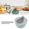 Drainage Holes Lettuce Spinner Plastic Vegetable Spinner Labor Saving Salad Spinner  Meal Prep