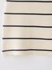 European Style Striped Knitwear for Women - Spring 2026, Short Sleeves