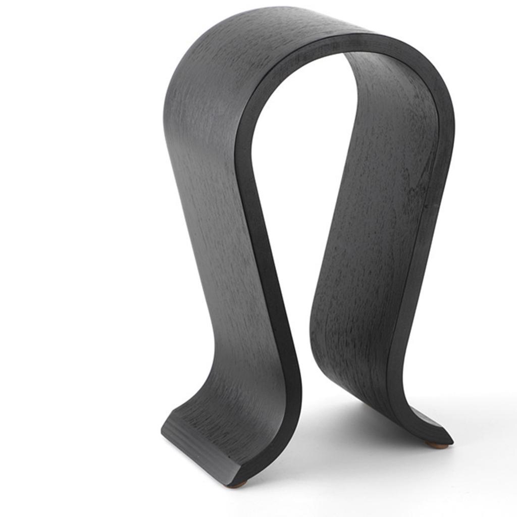 Wood Headphone Stand Storage Holder Rack for Over Ear Headsets Desktop Display Shelf Gift Choice Desk Decoration