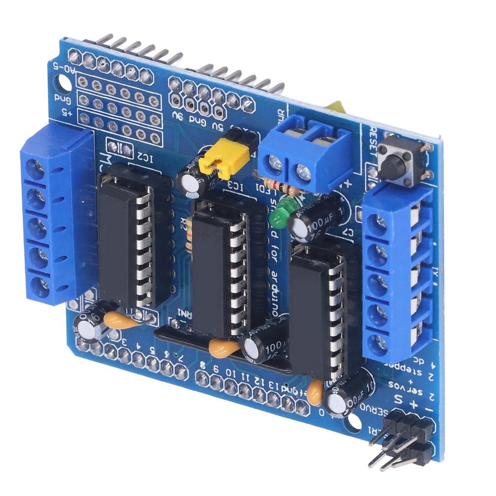 DC Motor Driver Board L293D Stepper Motor Expansion Module Compatible for Duemilanove