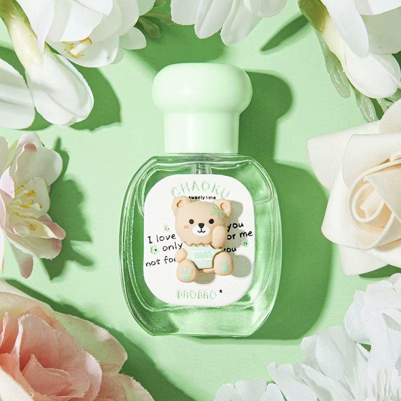 Trendy Sweetheart Era Cute Bear Perfume 25ml: Floral Fruity Lavender Long-Lasting Fragrance