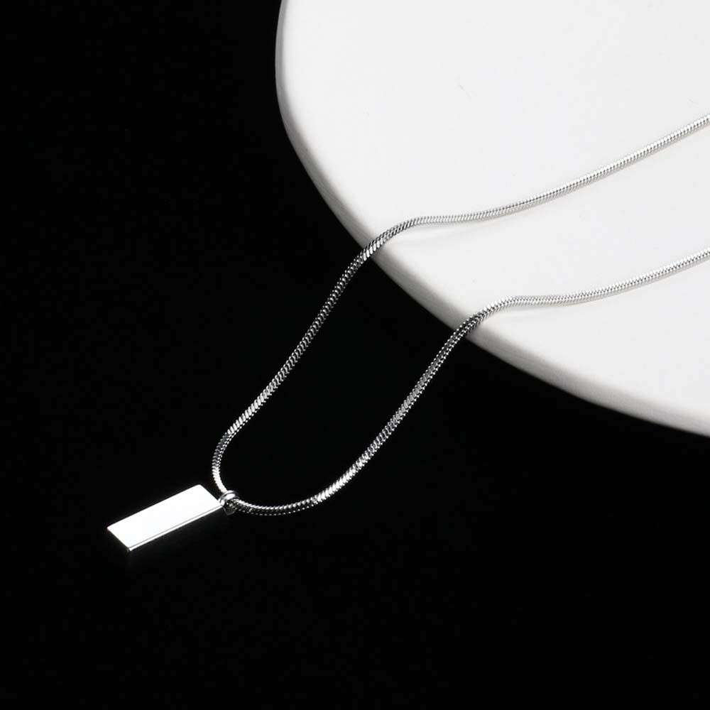 Sweater Chain Boyfriend Gift Korean Style Necklace Men Necklace Clavicle Chain Geometric Necklace