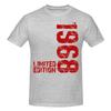 Novelty 1968 Limited Edition Classic T Shirts Graphic Streetwear Short Sleeve Birthday Gifts Summer Style T-shirt Mens Clothing