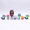 13Pcs Gabby Dollhouse Anime Figure Toy Smiling Car Cat Hug Gaby Girl Dolls Mercat Cartoon Action Figure Kids Xmas Birthday Gifts