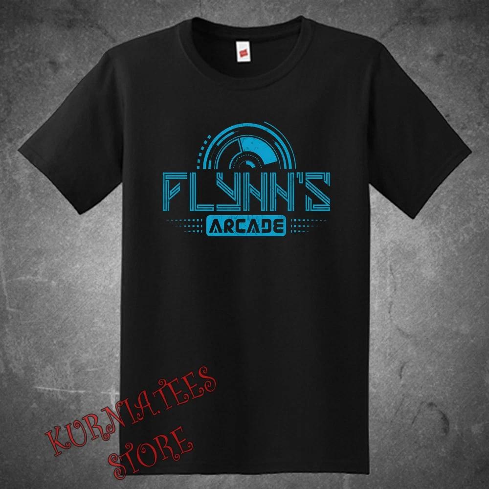 Flynn s Arcade Movie Icon Men s Black Size S to 5XL XXXXL