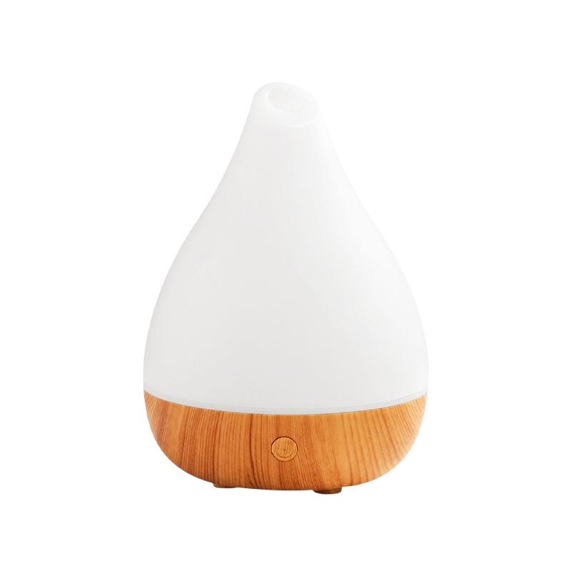 Silent Ultrasonic Wood Grain Aroma Diffuser & Humidifier for Moms & Babies