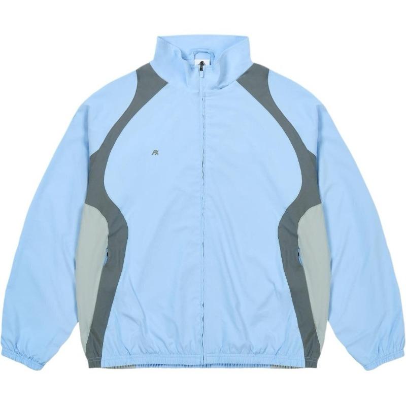 Men's and women's alphabet decal waterproof hooded zipper jacket