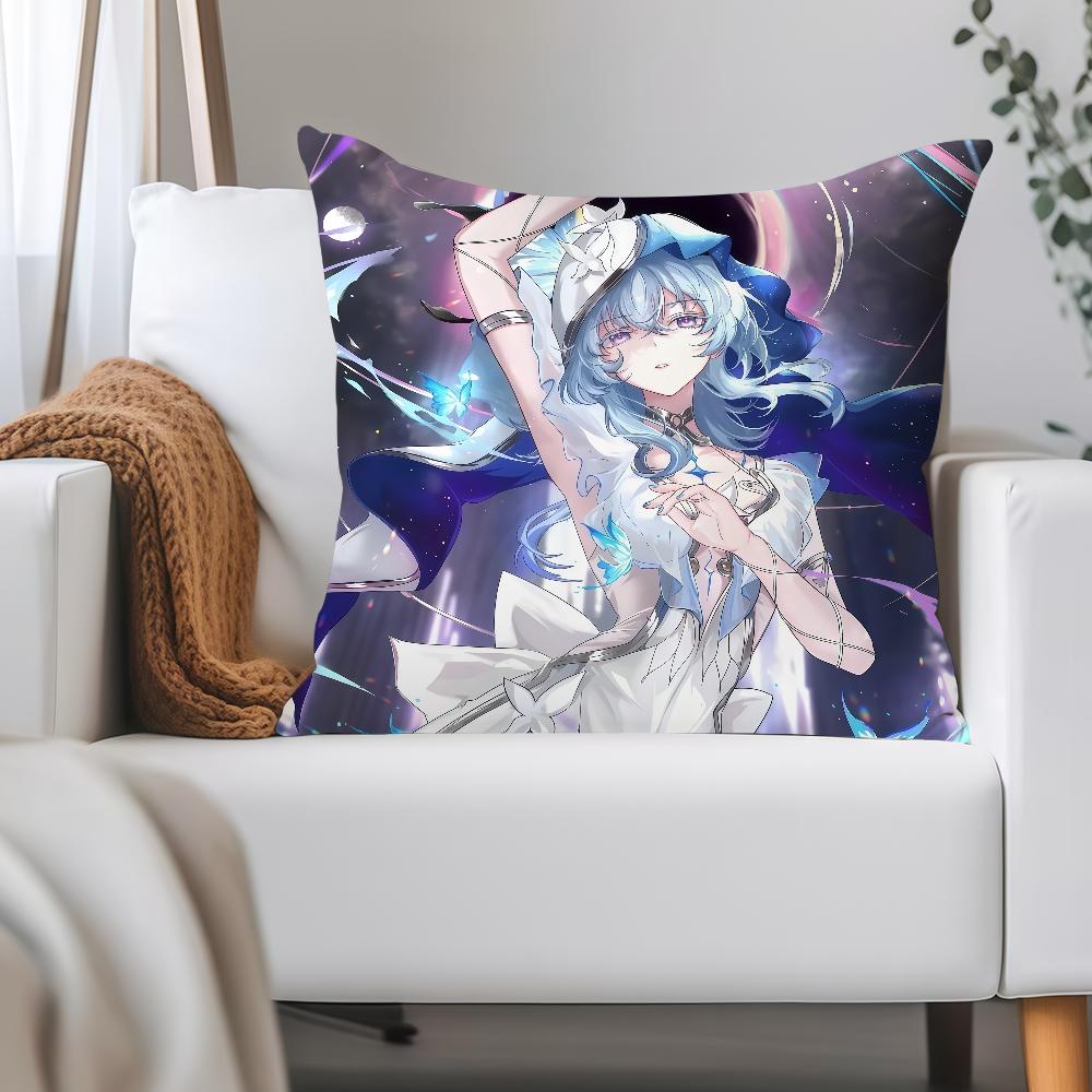 Game Wuthering Waves Shorekeeper Pillow Case Applicable Space For Guest Rooms Interiors Cars Office House Decoration