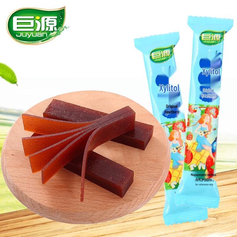 Juyuan Xylitol Original Hawthorn Fruit Rolls - 800g