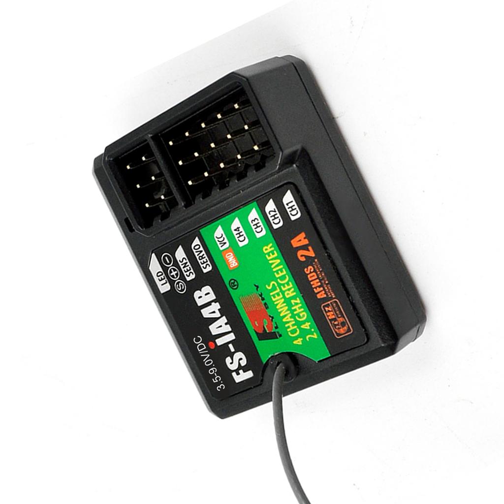 FS-iA4B RC Car Boat Receiver 2.4GHz 4CH 3.5-9.0V for FS-I10 FS-I6 FS-GT2F FS-GT2G FS-IT4S FS-I6S System Remote Controller